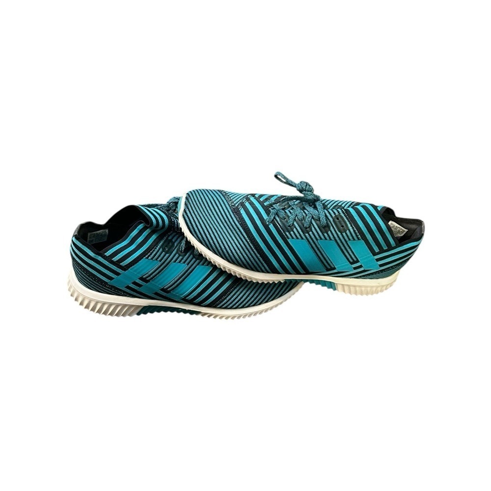 Adidas Mens Nemeziz Tango 17.1 Indoor Soccer Shoes Blue Black Stripe Size 10 - Picture 2 of 9
